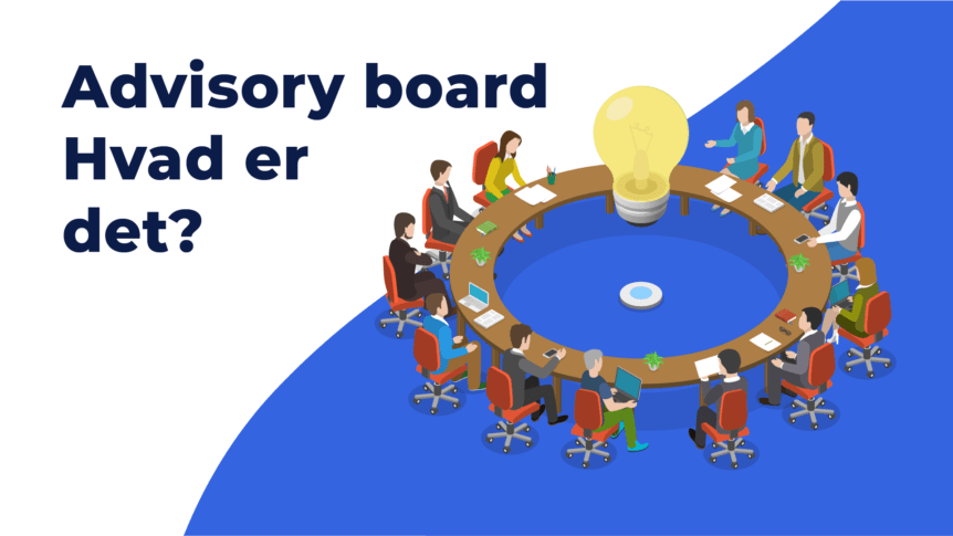 advisory board omkring et rundt bord