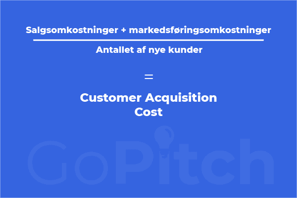 customer acquisition cost beregning