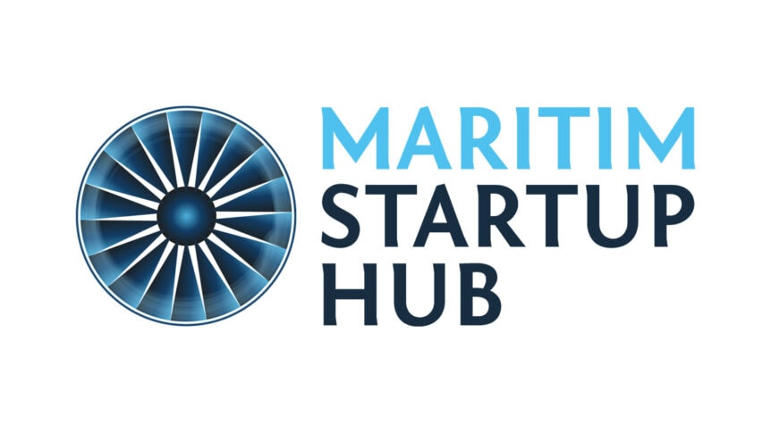 Logo maritim startup hub